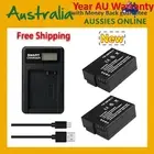 2x Battery +LCD USB Charger for Panasonic DMW-BLC12 DMC-FZ1000, DMC-FZ1000 II