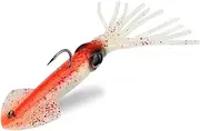 Saltwater/Freshwater Fake Squid 14cm/36g Octopus Squid Soft Bait Built-in Lead Hook Biomimetic Lure for Predator Fish