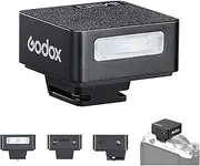 Godox iM20 Mini Camera Flash 5 Power Levels 3s Recharge Time Camera Speedlite 440 Flashes with Full Power One-Contact Design Built-in Battery for Canon, Nikon and Sony Mirrorless Cameras