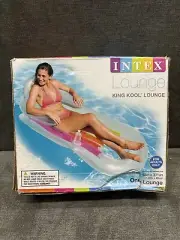 Intex King Kool Lounge Inflatable Swimming Pool Lounger BNIB