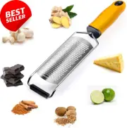 Zester Grater, Stainless Steel, Multipurpose, Dishwasher Safe