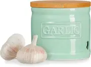 Garlic Keeper Counter Garlic Holder Countertop Storage Container Garlic Saver