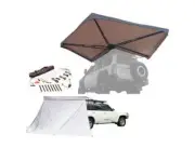 Kings 270 Tourer Freestanding Awning + Awning Wall +Illuminator 4 Bar Camp Light
