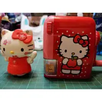 在飛比找蝦皮購物優惠-Hello Kitty正版削鉛筆機跟小公仔