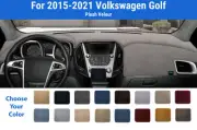 Dashboard Dash Mat Cover for 2015-2021 Volkswagen Golf (Plush Velour) (for: Volkswagen)