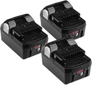 Capacity 6000mAh 18V Lithium Replacement Battery. Compatible with Hitachi Power Tools BSL1830 BSL1840 DSL18DSAL BSL1815X (Color : 3 PCS, Size : 18V)