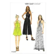 VOGUE JUMPSUIT SEWING PATTERN V9259 14-22 Women Halter Playsuit Very Easy