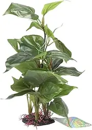 Anubias on Rock Aquarium Ornament
