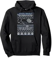 [STAR WARS] Holiday Falcon Pattern Pullover Hoodie