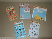 Paul Frank Blue Julius Monkey Birthday Party Favor Gift Bags Sticker Mood Magnet