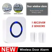Portable Shop Door Entry Wireless PIR Motion Sensor Door Chime Security Alarm AU