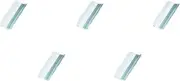 Set of 5 Bamboo Hot Towel Holder, White/Silver [Hot Towel Holder]