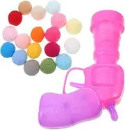 ifundom 1Set Interactive Cat Plush Ball with Launcher Balls for Indoor and Outdoor Fun for Chasing and Engaging Playtime with Your Feline Friend