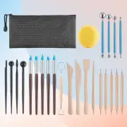 25pcs Polymer Clay Tools, Pottery tool, Modeling Clay Sculpting Tools Set New