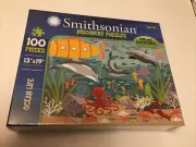 NEW SMITHSONIAN Discovery Puzzles Ocean Life 100 Piece Jigsaw Puzzle Ages 5+