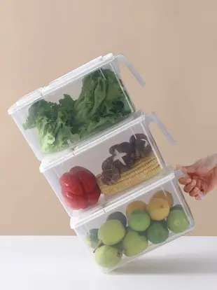 冰箱收納盒 優思居冰箱保鮮盒家用雞蛋收納盒透明塑料盒子廚房冷凍食物儲物盒