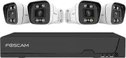Foscam FNA108E-B4-2T kit de vidéo-surveillance Avec fil 8 canaux