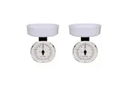 2x Acurite Kitchen Analogue Scale 25g 5kg White Home Kitchen Cooking Instrument