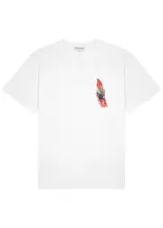JW Anderson Gnome Printed Cotton T-shirt - White M
