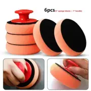 Drop Car Wax Wash-Polish Pad Sponge Cleaning Foam Kit Microfiber Applicator-Pad