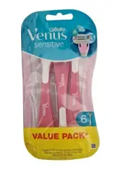 Gillette Venus Sensitive Skin Elixir Razor 6 Pack