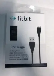 NEW Genuine Fitbit USB Charging Cable FB157RCC 3-Feet for Surge Fitness Tracker
