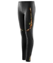 SKINS A400 YOUTH COMPRESSION LONG TIGHTS (BLACK/GOLD) | GREAT BARGAIN