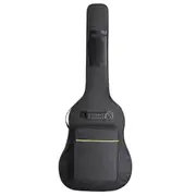 Black Case Acoustic Electric Padded Guitar Bag Double Strap