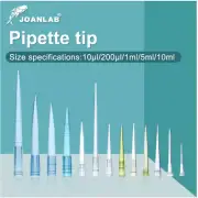 Laboratory Pipette Tips 10ul 200ul 1ml 5ml 10ml Micropipette Disposable Plastic