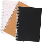 3pcs Inner Page Planner Notebook for Personal Finance Lightweight and Diary for Students Travelers and Office Workers