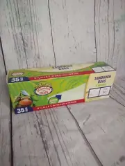 PBS Jim Henson’s Dinosaur Train Sandwich Bags, 35 Bags, 2 Designs, Zipper Seal