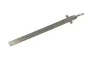 6" Steel Pocket Ruler w/ Clip Inches to Millimeters Jewelry Making Sizer Tool