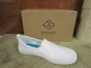 Sperry Crest Twin Gore Women's Off White Sneaker 9.5 M (STS85093)