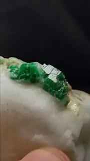222gram Emerald crystal rough specimen collection from swat valley Pakistan
