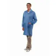 Anti-Static Lab Coat Medium Blue