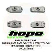 Hope Easy Brake Bleed Kit Cap Lid MINI Race Evo Tech 3 Tech 4 - Brand New