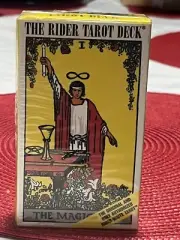 Vintage 1971 The Rider Tarot Waite Deck The Magician 78 Cards Made in Italy NEW