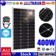 12V 400W Fixed Solar Panel Kit Mono Generator Caravan Camping Charger 400Watt