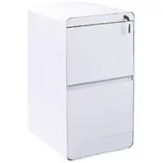Otto Venturo 2 Drawer Filing Cabinet White