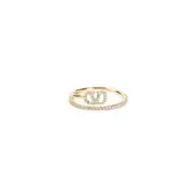 [Valentino Garavani] Valentino Garavani-Gold Brass Ring-Donna 13 RINGS