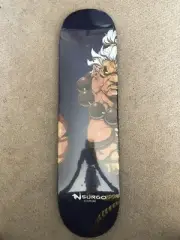 Nsurgo Street Fighter Shin Akuma Skateboard Limited Edition Skate Deck Brand New