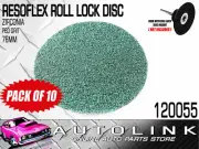 RESOFLEX 76mm ROLOC DISC P60 GRIT ZIRCONIA FOR BODY PANEL SANDING FINISHING x10