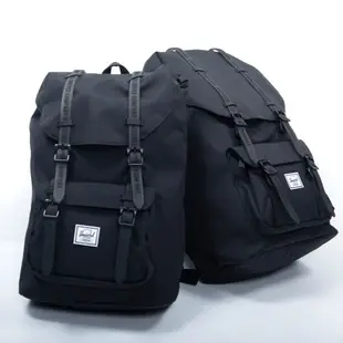 Herschel Supply Little America 大型 灰黑 灰 橡膠帶 筆電層 大容量 帆布 後背包 現貨