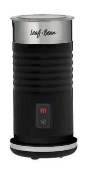 Leaf & Bean Electric Milk Frother and Warmer for Cappuccino Hot Chocolate Coffee