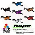 Hope Tech 4 E4 Brake Complete Calipers HBSPC84 - All Colors - New