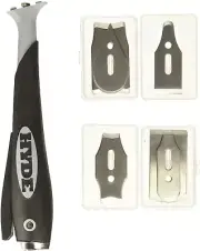 HYDE Contour Scraper with 6 Changeable Blades, Multicolor - 10450