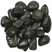 Tuscan Path 15kg 30-50mm Polished Black Pebbles