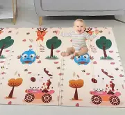 Uppla Foldable Baby Play Mat Bird - Extra Large - Premium Quality Foam Mat with