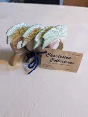 Wooden Boho Palm Tree Napkin Rings Set of 4/ Charleston SC Collectibles
