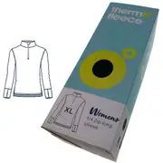 Womens Pure Merino Wool 1/4 Zip Long Sleeve Thermal Top Warm Thermals Baselayer